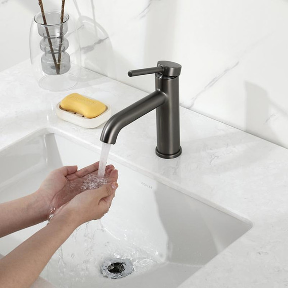 Смеситель для раковины Gappo G06-9 G1006-9, оружейная сталь - фото 11