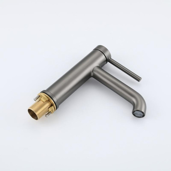 Смеситель для раковины Gappo G06-9 G1006-9, оружейная сталь - фото 17