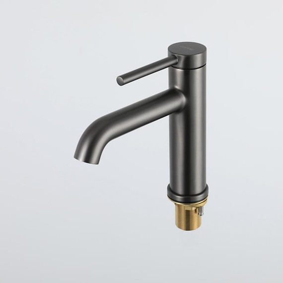 Смеситель для раковины Gappo G06-9 G1006-9, оружейная сталь - фото 14