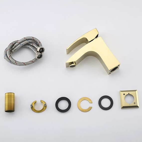 Смеситель для раковины Gappo G1007-13, золото - фото 28