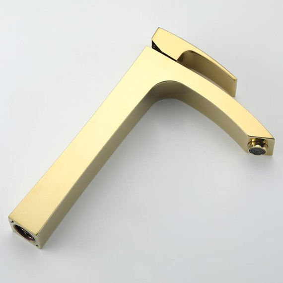 Смеситель для раковины высокий Gappo G1007-32, золото - фото 15