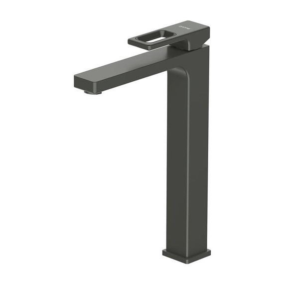 Смеситель для раковины высокий Gappo G1017-92, оружейная сталь - фото 