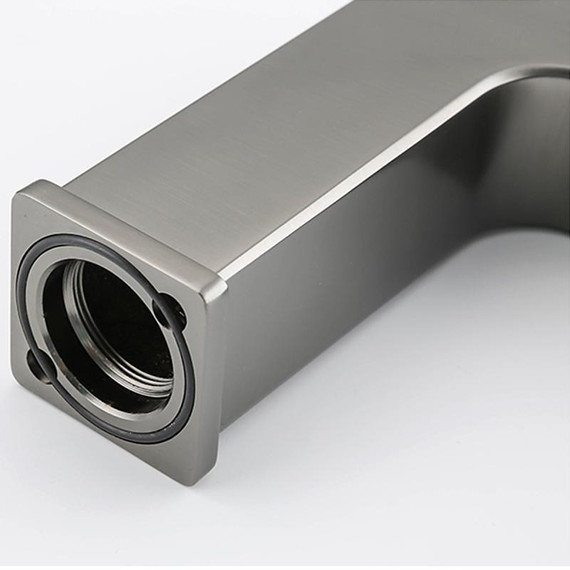 Смеситель для раковины Gappo G1017-9, оружейная сталь - фото 10