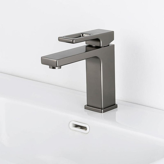 Смеситель для раковины Gappo G1017-9, оружейная сталь - фото 5