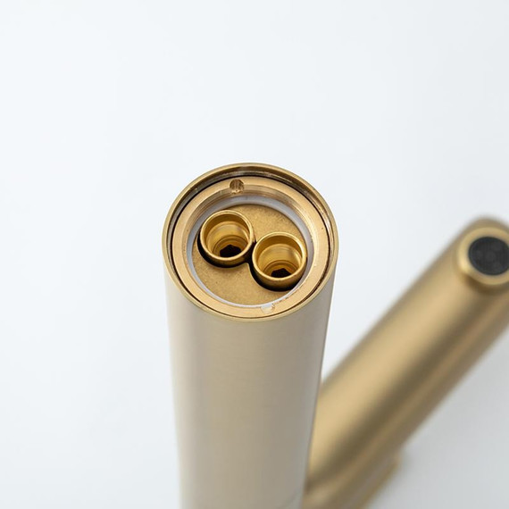 Смеситель для раковины высокий Gappo G48-3 G1048-32, золото сатин, Цвет производителя: золото сатин - фото 21