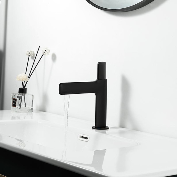 Смеситель для раковины Gappo G1052-86, черный, Цвет производителя: чёрный - фото 2