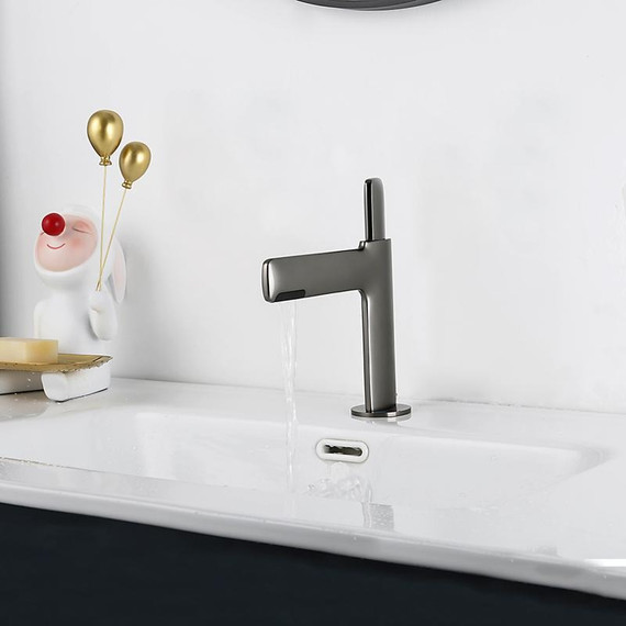 Смеситель для раковины Gappo G1052-89, оружейная сталь, Цвет производителя: оружейная сталь - фото 2