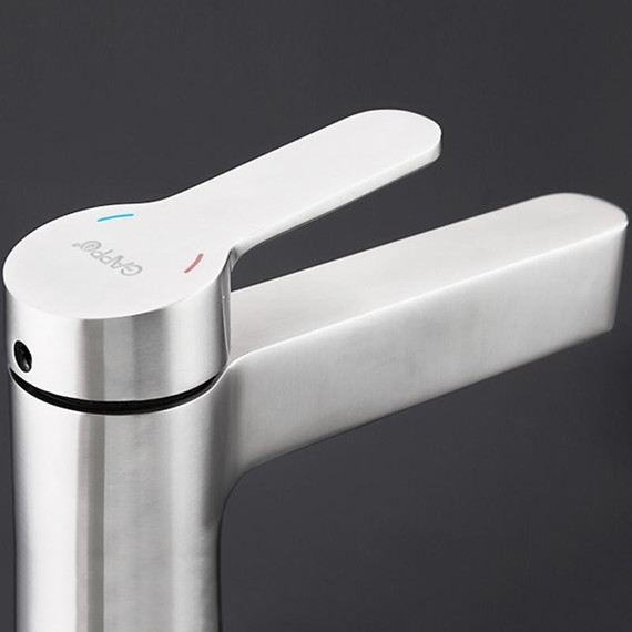 Смеситель для раковины Gappo G1099-30, сатин, Цвет производителя: сатин - фото 6