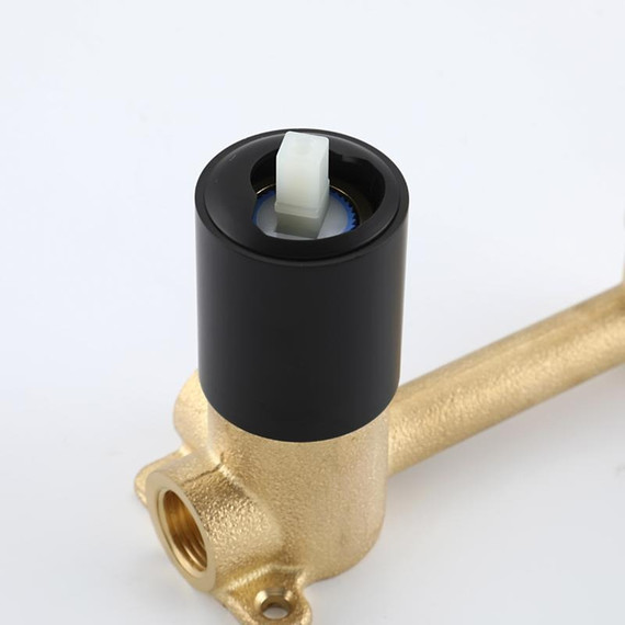 Смеситель для раковины настенный Gappo G06-6 G1206-6, чёрный, Цвет производителя: чёрный - фото 18