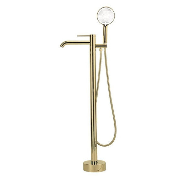 Смеситель для ванны Gappo G06-3 G3006-3, золото сатин, Цвет производителя: золото сатин - фото 