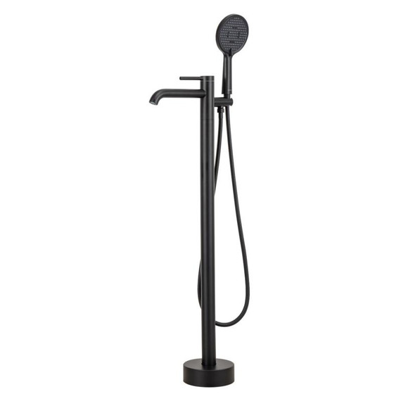 Смеситель для ванны Gappo G06-6 G3006-6, чёрный, Цвет производителя: чёрный - фото 