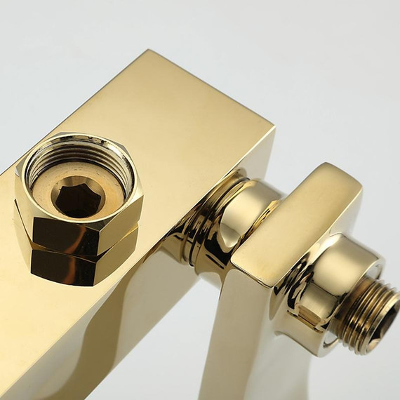 Смеситель для ванны с душевым гарнитуром Gappo G3207-3, золото - фото 23