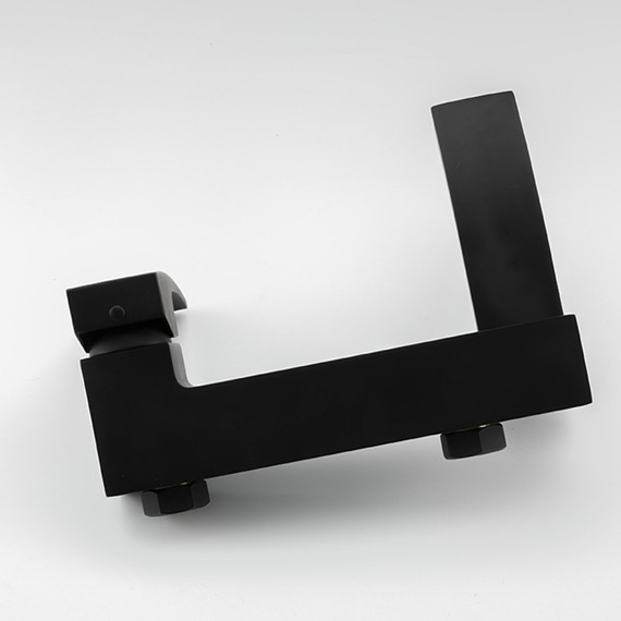 Смеситель для ванны с душевым гарнитуром Gappo G3207-6, черный - фото 4