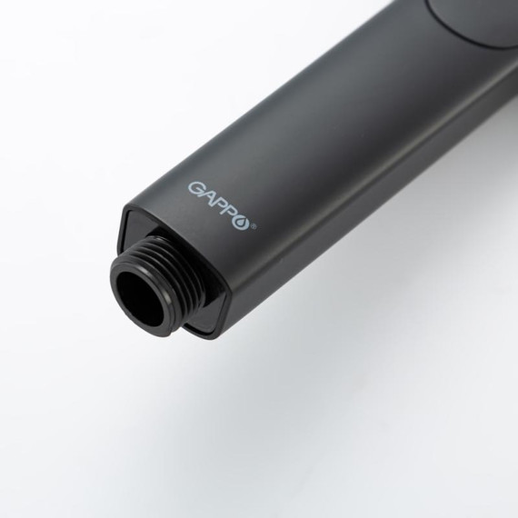 Смеситель для ванны с выдвижным изливом Gappo G10-6 G3210-6, чёрный, Цвет производителя: чёрный - фото 23