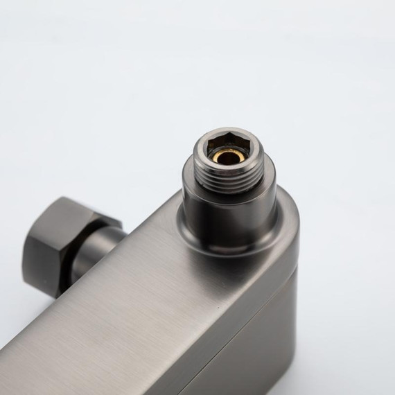 Смеситель для ванны с выдвижным изливом Gappo G10-9 G3210-9, оружейная сталь, Цвет производителя: оружейная сталь - фото 16