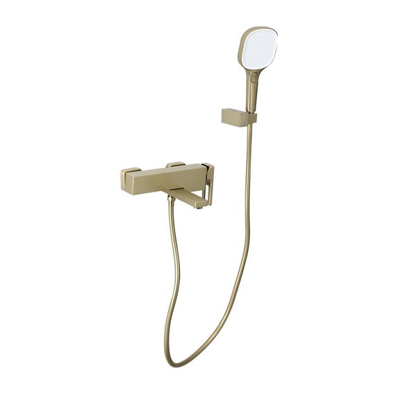 Смеситель для ванны Gappo G17-3 G3217-3, золото сатин - фото 