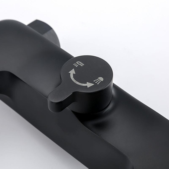 Смеситель для ванны с душевым гарнитуром Gappo Aventador G3250, черный/хром - фото 15