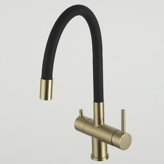 Смеситель для кухни Gappo G4398-33, золото/черный - фото 22