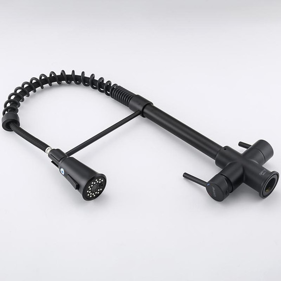 Смеситель для кухни Gappo G4398-66, черный - фото 25