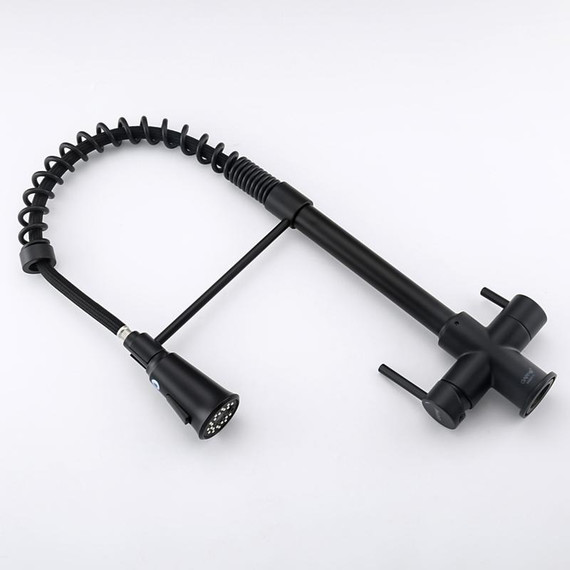 Смеситель для кухни Gappo G4398-66, черный - фото 26