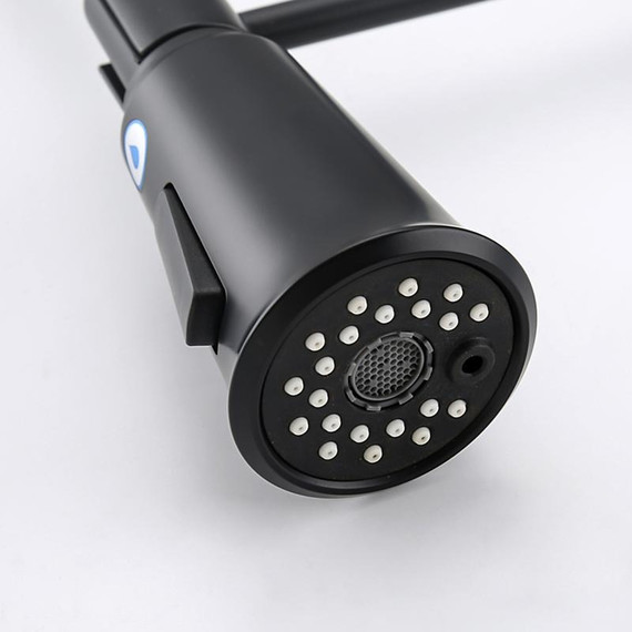 Смеситель для кухни Gappo G4398-66, черный - фото 30