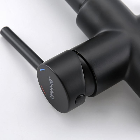 Смеситель для кухни Gappo G4398-66, черный - фото 32