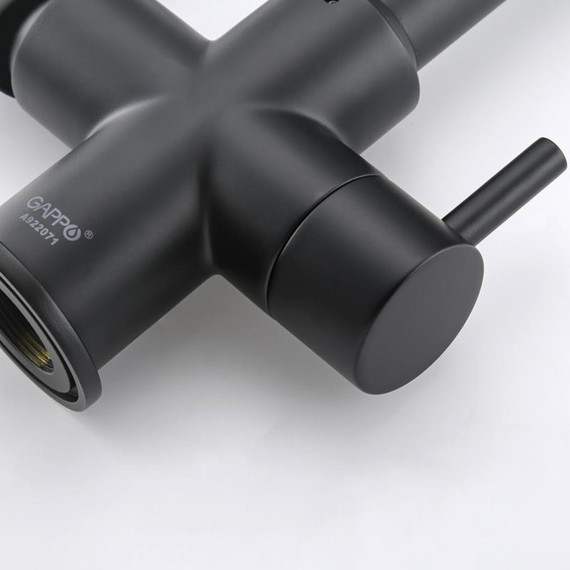 Смеситель для кухни Gappo G4398-66, черный - фото 33