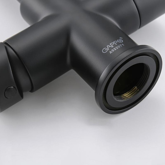 Смеситель для кухни Gappo G4398-66, черный - фото 34