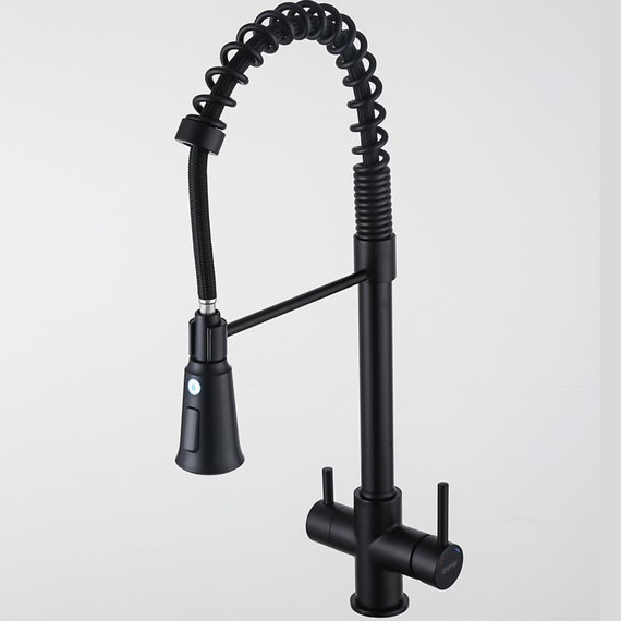 Смеситель для кухни Gappo G4398-66, черный - фото 24