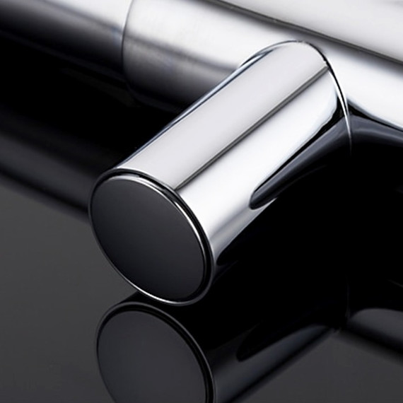 Смеситель для кухни Gappo G4398-7, черный/хром - фото 8