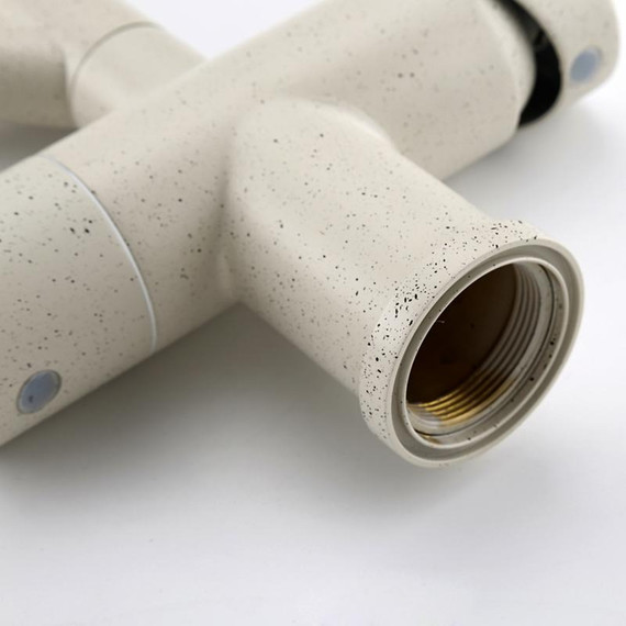 Смеситель для кухни Gappo G4398-81, белый/черный - фото 27