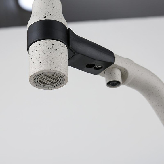 Смеситель для кухни Gappo G4398-81, белый/черный - фото 33