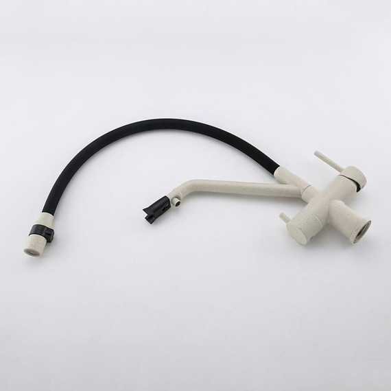 Смеситель для кухни Gappo G4398-81, белый/черный - фото 26