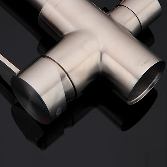 Смеситель для кухни Gappo G4399-1, сатин - фото 9