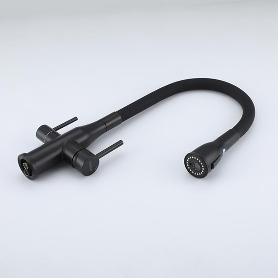 Смеситель для кухни Gappo G4399-66, черный - фото 33