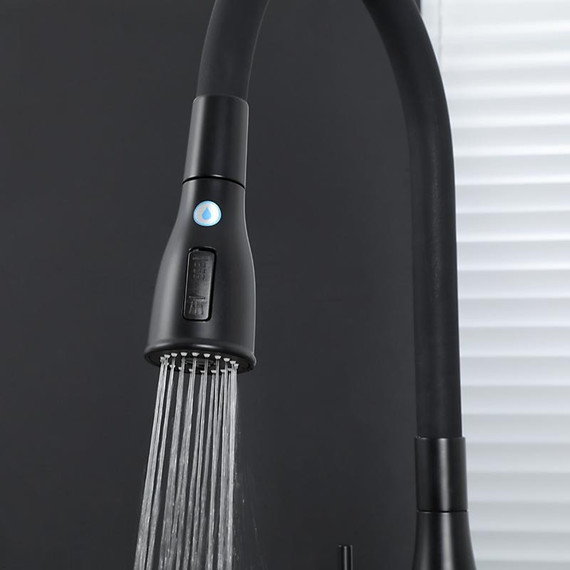 Смеситель для кухни Gappo G4399-66, черный - фото 24