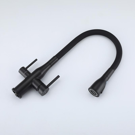 Смеситель для кухни Gappo G4399-66, черный - фото 34