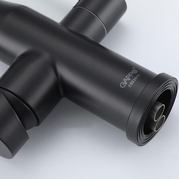 Смеситель для кухни Gappo G4399-66, черный - фото 40