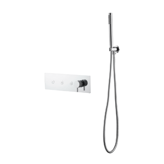 Душевая система для душа Boheme Fusion 130-SYS-CR (со скрытой частью) - фото 