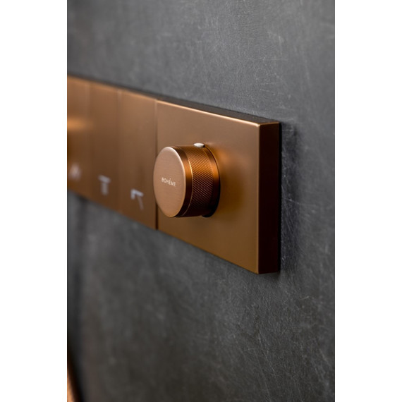 Душевая система для душа Boheme Zodiac 132-BRB, брашированная бронза - фото 5