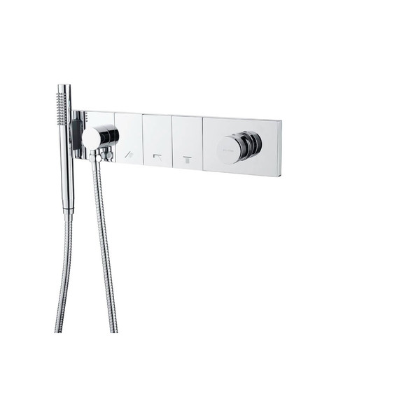 Душевая система для душа Boheme ZODIAC 132-SYS-CR (со скрытой частью) - фото 