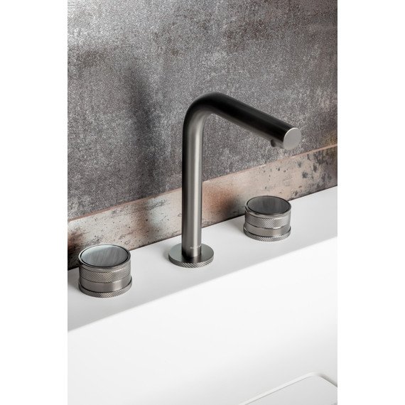 Смеситель для раковины Boheme Prestige 152-GM-PR, графит - фото 2