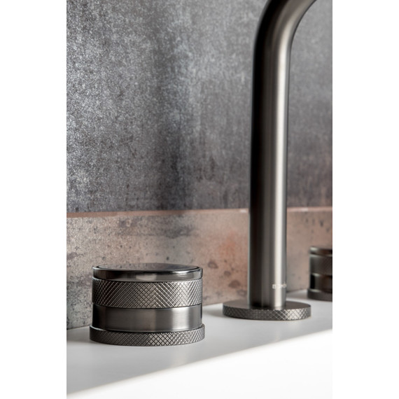 Смеситель для раковины Boheme Prestige 152-GM-PR, графит - фото 3