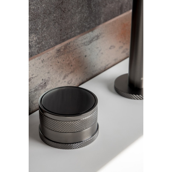 Смеситель для раковины Boheme Prestige 152-GM-PR, графит - фото 4