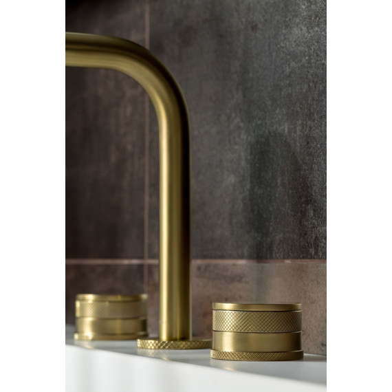 Смеситель для раковины Boheme Prestige 152-MG-PR, золото матовое - фото 3