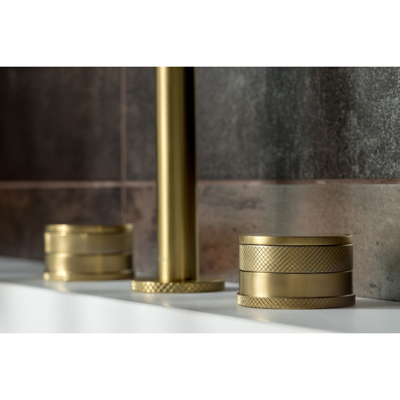 Смеситель для раковины Boheme Prestige 152-MG-PR, золото матовое - фото 4