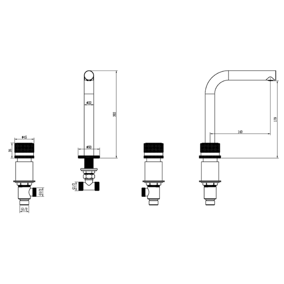 Смеситель для раковины Boheme Prestige 152-NB-PR, никель - фото 5
