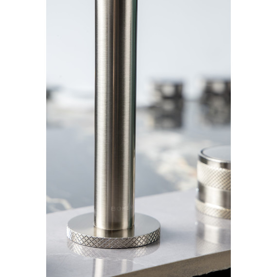 Смеситель для раковины Boheme Prestige 152-NB-PR, никель - фото 4