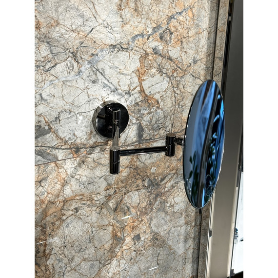 Зеркало косметическое настенное Boheme 508-GM, цвет графит - фото 3