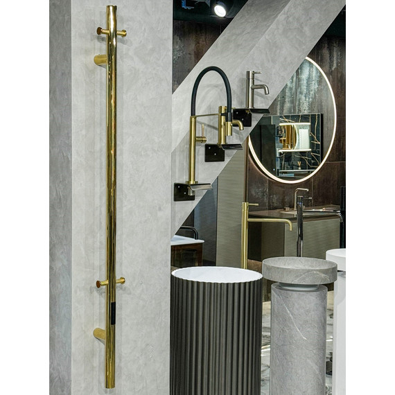 Полотенцесушитель электрический Boheme Uno П1 1500x122 мм 726-BR, бронза - фото 2